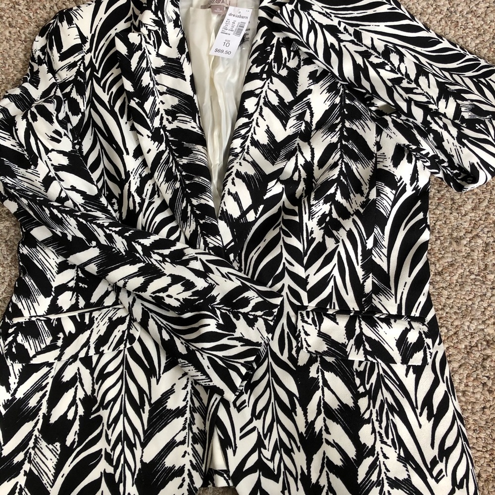 Roz & Ali Blazer 3/4 sleeves